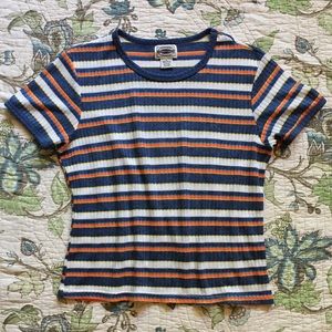 Vintage 90s ribbed striped tee